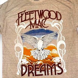 Fleetwood Mac Graphic Tee Dreams XL - Rare Color
